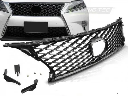 Grill Lexus Rx350 12-15 F Glans Mørkegrå Sport Style