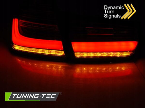 Baklykter BMW F30 11-18 Led Bar SEQ Black Smoke
