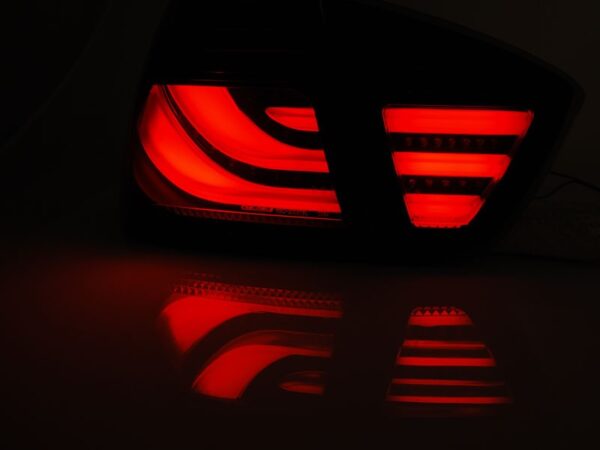 Baklykter BMW E90 03.05-08.08 Led Bar Smoke Black