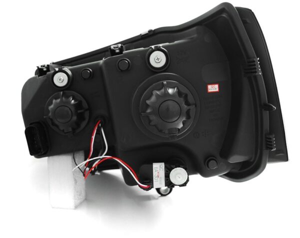Frontlykter VW T5 2010-2015 U-Type Black