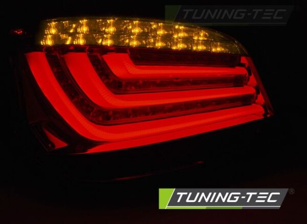 Baklykter BMW E60 07.03-02.07 Red Smoke Led Bar