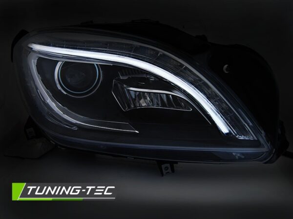 Frontlykter – Mercedes M-Klasse W166 11-15 Black Led