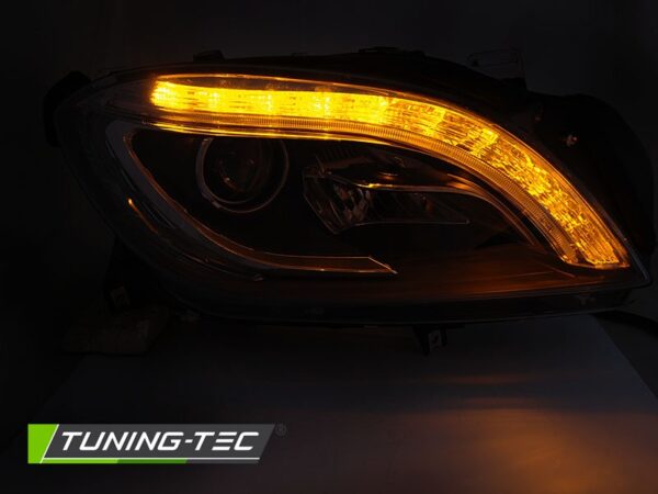 Frontlykter – Mercedes M-Klasse W166 11-15 Black Led