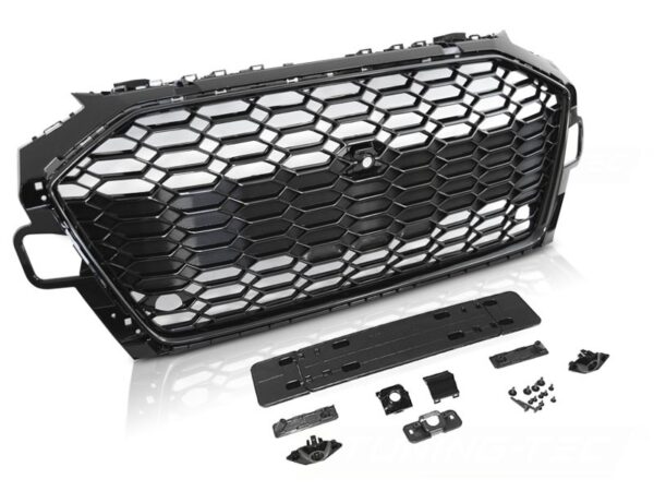 Grill Audi A4 B9 20- Black Sport Style