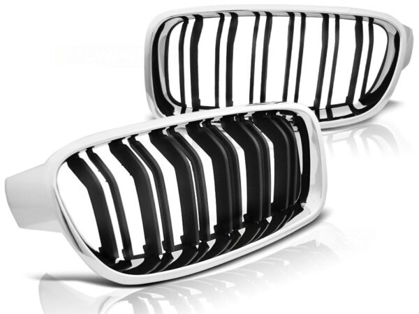 Grill BMW F30 / F31 10.11- Krom Svart M3 Look