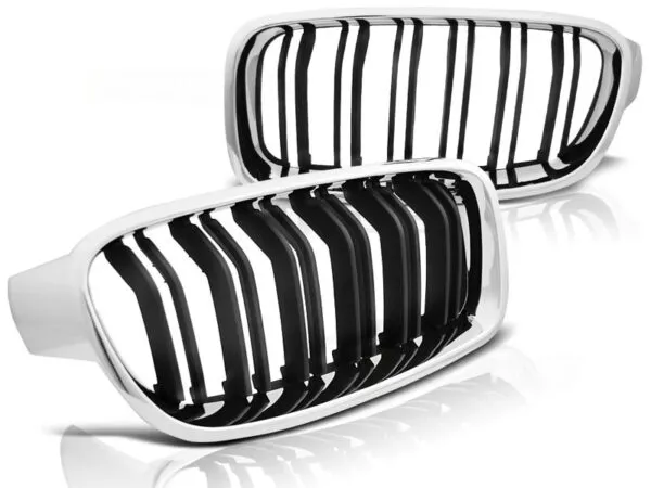 Grill BMW F30 / F31 10.11- Krom Svart M3 Look