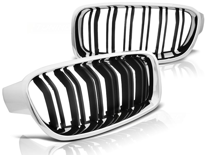 Grill BMW F30 / F31 10.11- Krom Svart M3 Look