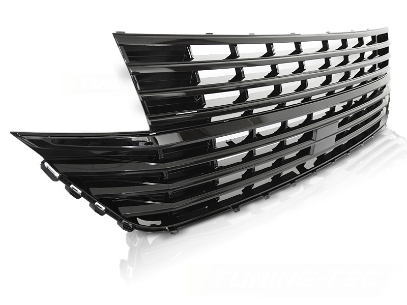 Grill VW T6.1 20- Glossy Black