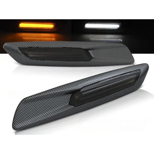 Blinklys BMW E60/ E90/ E92/ E82 Smoke LED Carbon F10 Style