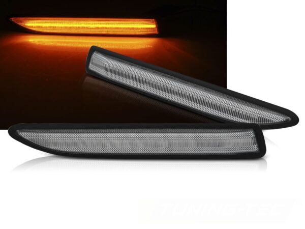 Blinklys Ford Mondeo MK IV 07-14 Clear LED SEQ