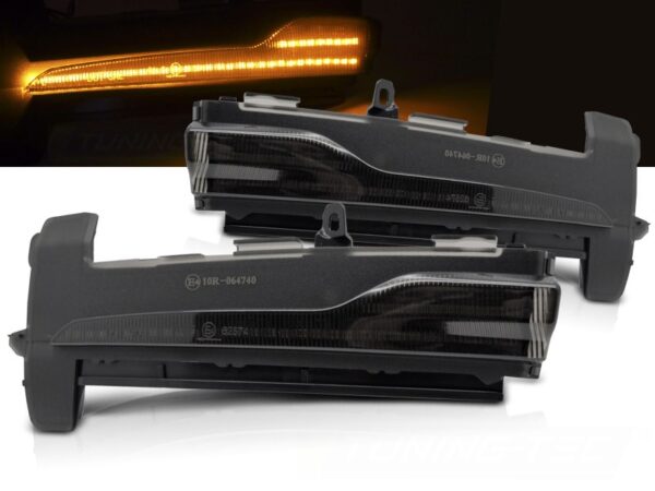 Speil Blinklys Volvo XC60 14-17 Facelift Smoke Led
