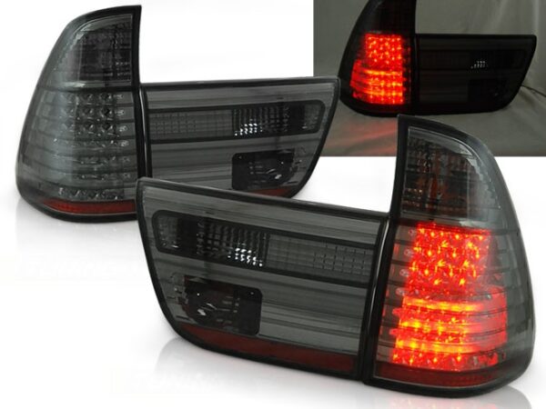 Baklykter BMW X5 E53 09.99-10.03 LED Smoke