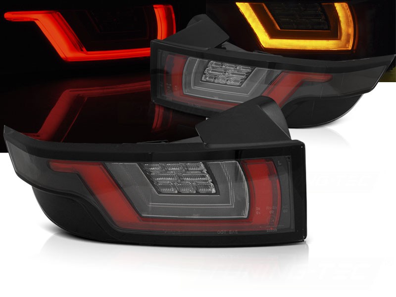 Baklykter Land Rover Range Rover Evoque 11-18 Red White Black Led