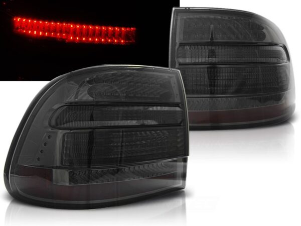 Baklykter Porsche Cayenne 02-06 LED Smoke