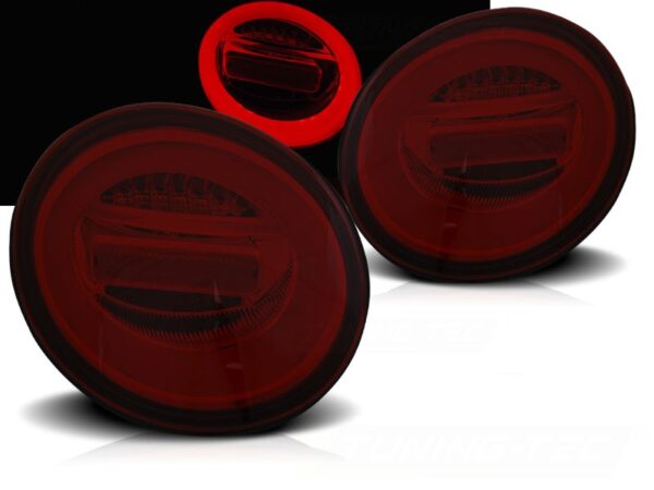 Baklykter LED BAR RED Smoke SEQ VW NEW Beetle 10.98-05