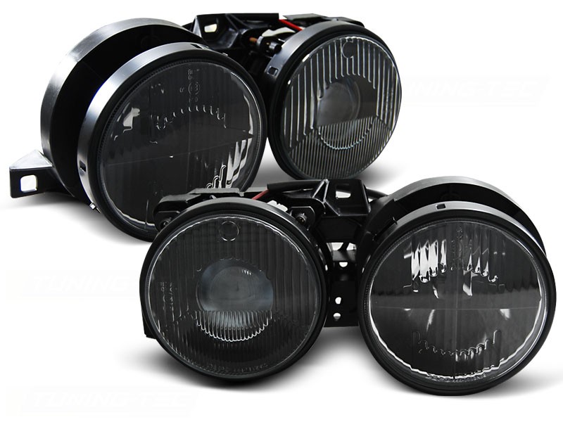 Frontlykter Bmw E30 11.82-06.94 Black