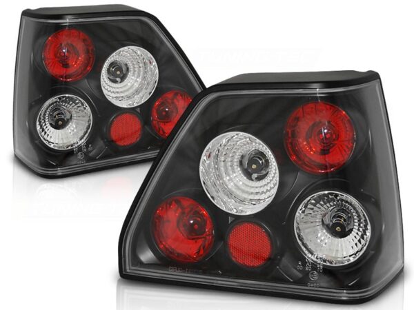 Baklykter Sort VW Golf 2 08.83-08.91