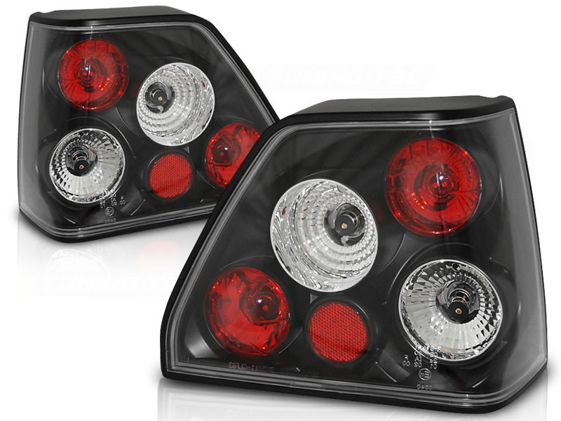 Baklykter Sort VW Golf 2 08.83-08.91