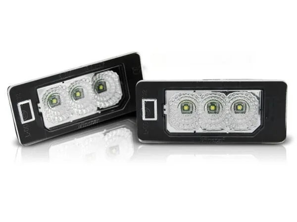 Skiltlys Audi Q5 / A4 08-10 / A5 / TT / Vw Passat B6 St.Vogn Led Klar