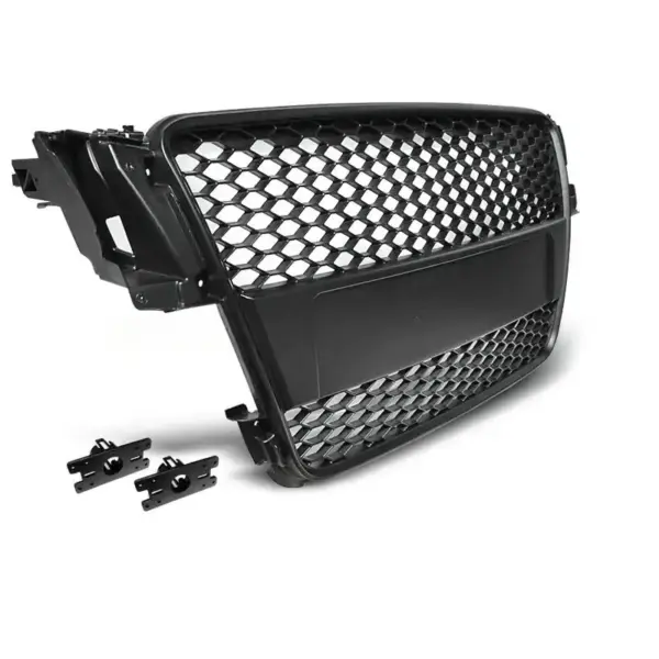 Grill Audi A5 07-06.11 Matt Black RS-Style