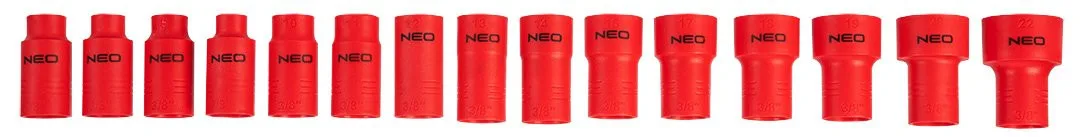 Isolert verktøysett for reparasjon av elektriske og hybridbiler, 51 deler - Bilde 14