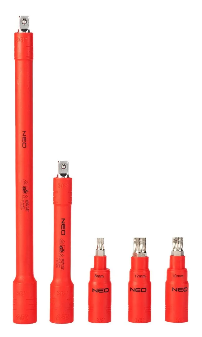 Isolert verktøysett for reparasjon av elektriske og hybridbiler, 51 deler - Bilde 6