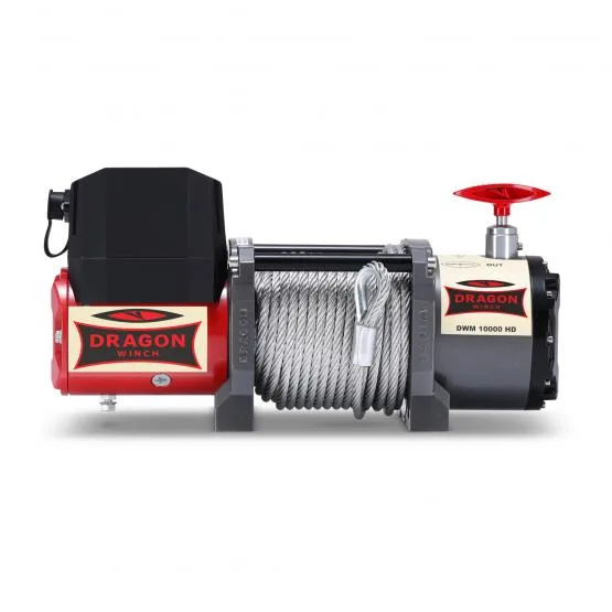 Vinsj 10000Lbs HD (4536 kg) Dragon Winch Maverick Ståltau