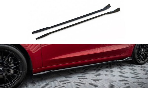 Sideskjørt V.1 Tesla Model 3 Project Highland(Facelift)