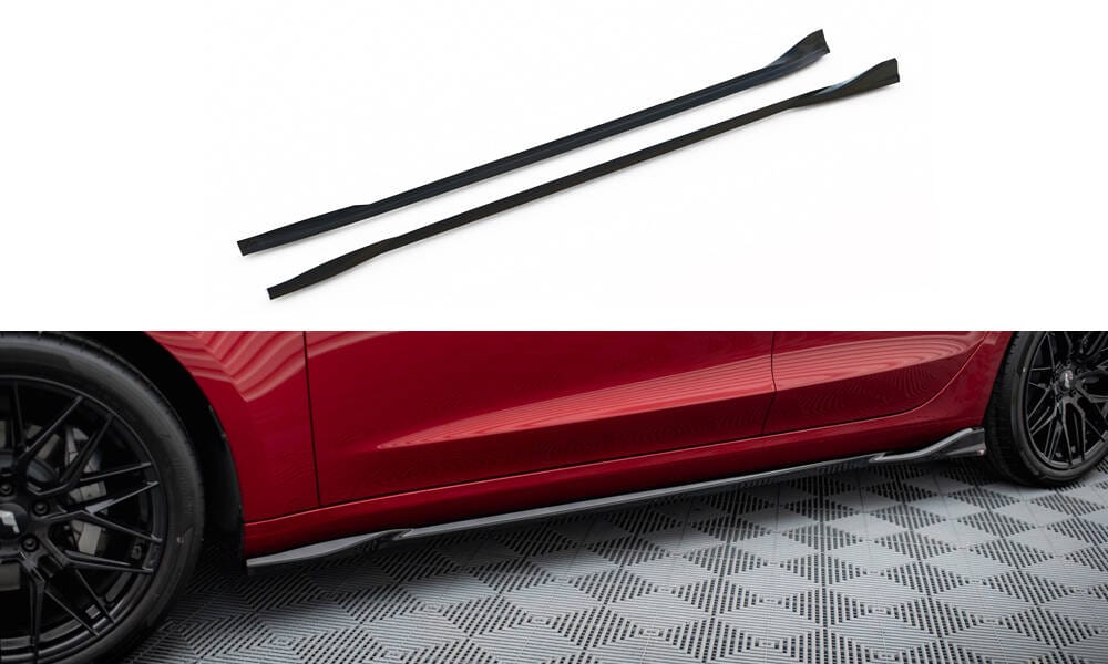 Sideskjørt V.1 Tesla Model 3 Project Highland(Facelift)