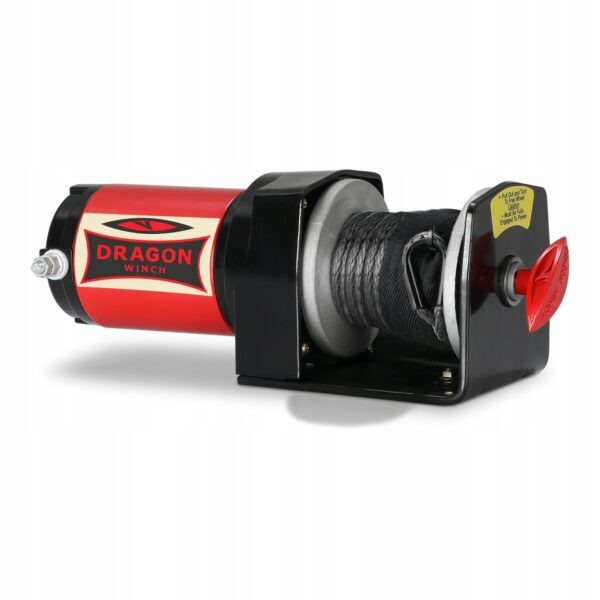 Vinsj 2000Lbs ST (907 kg) Dragon Winch Maverick Syntetisk Tau - Bilde 2
