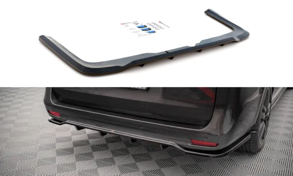 Splitter Bak Mercedes-Benz V-Class AMG-Line W447 Facelift (med diffusor)