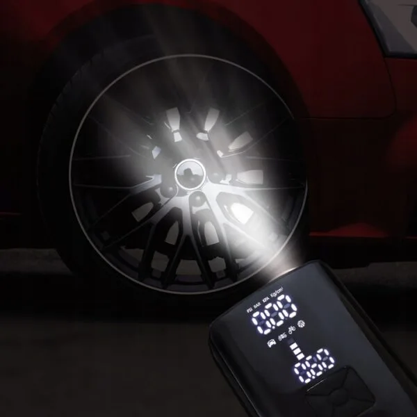 Kompressor Bærbar 12V LED
