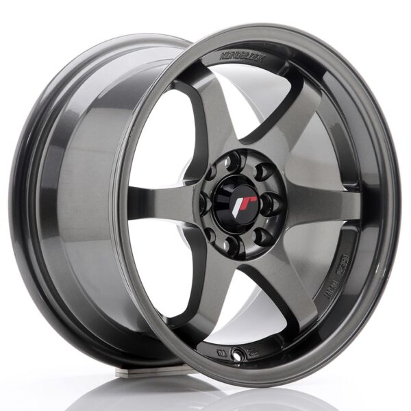 Felg Japan Racing JR3 15×8 ET25 4×100/114 Gun Metal