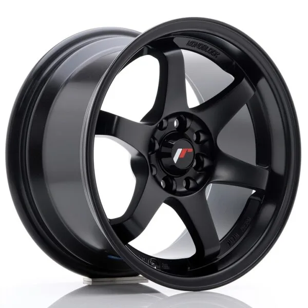 Felg Japan Racing JR3 15x8 ET25 4x100/114 Matt svart