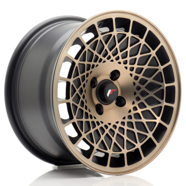 Felg Japan Racing JR14 15×8 ET20 4×100 svart bronsefinish
