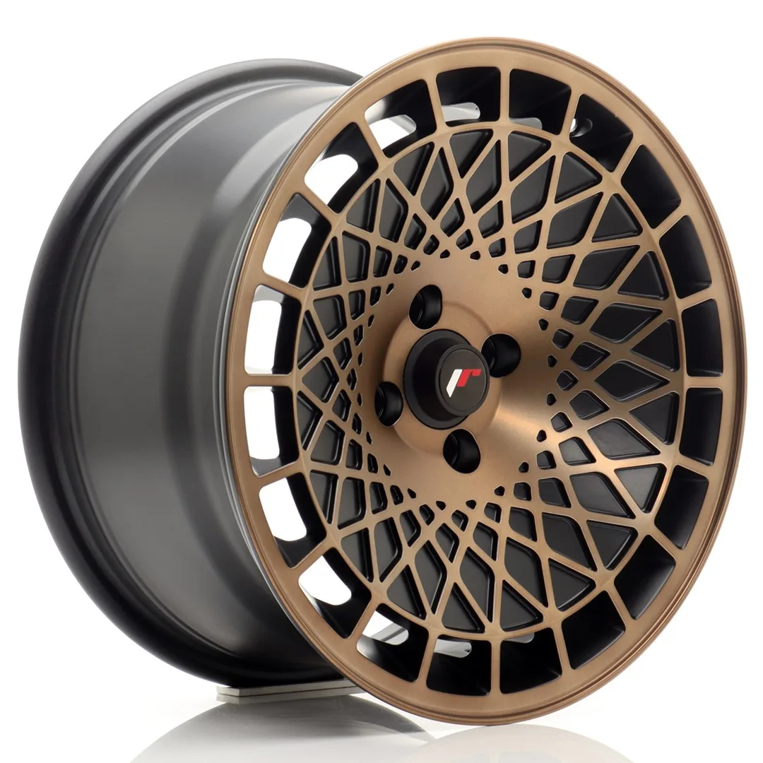 Felg Japan Racing JR14 16x8 ET15 4x100 svart bronsefinish