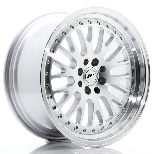 Felg Japan Racing JR10 17×8 ET35 4×100/114 sølvbearbeidet front