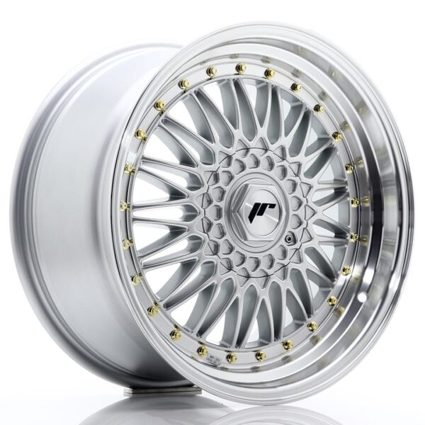 Felg Japan Racing JR9 18×9 ET35 5×100/120 sølv med bearbeidet leppe