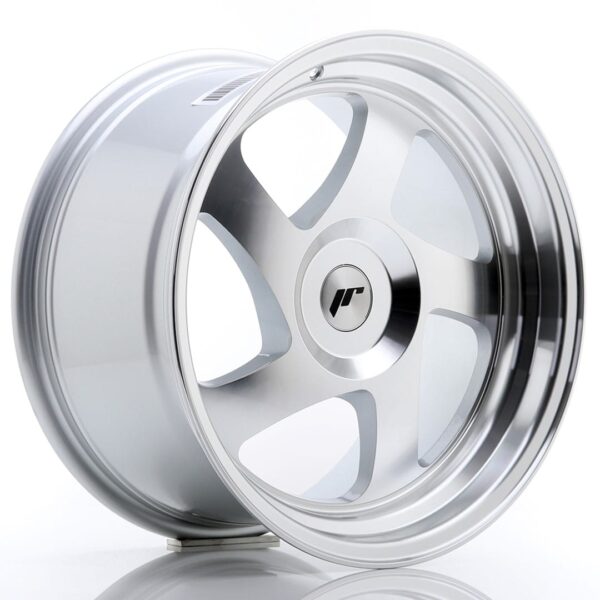 Felg Japan Racing JR15 17×9 ET25 Blank Sølv Maskinert