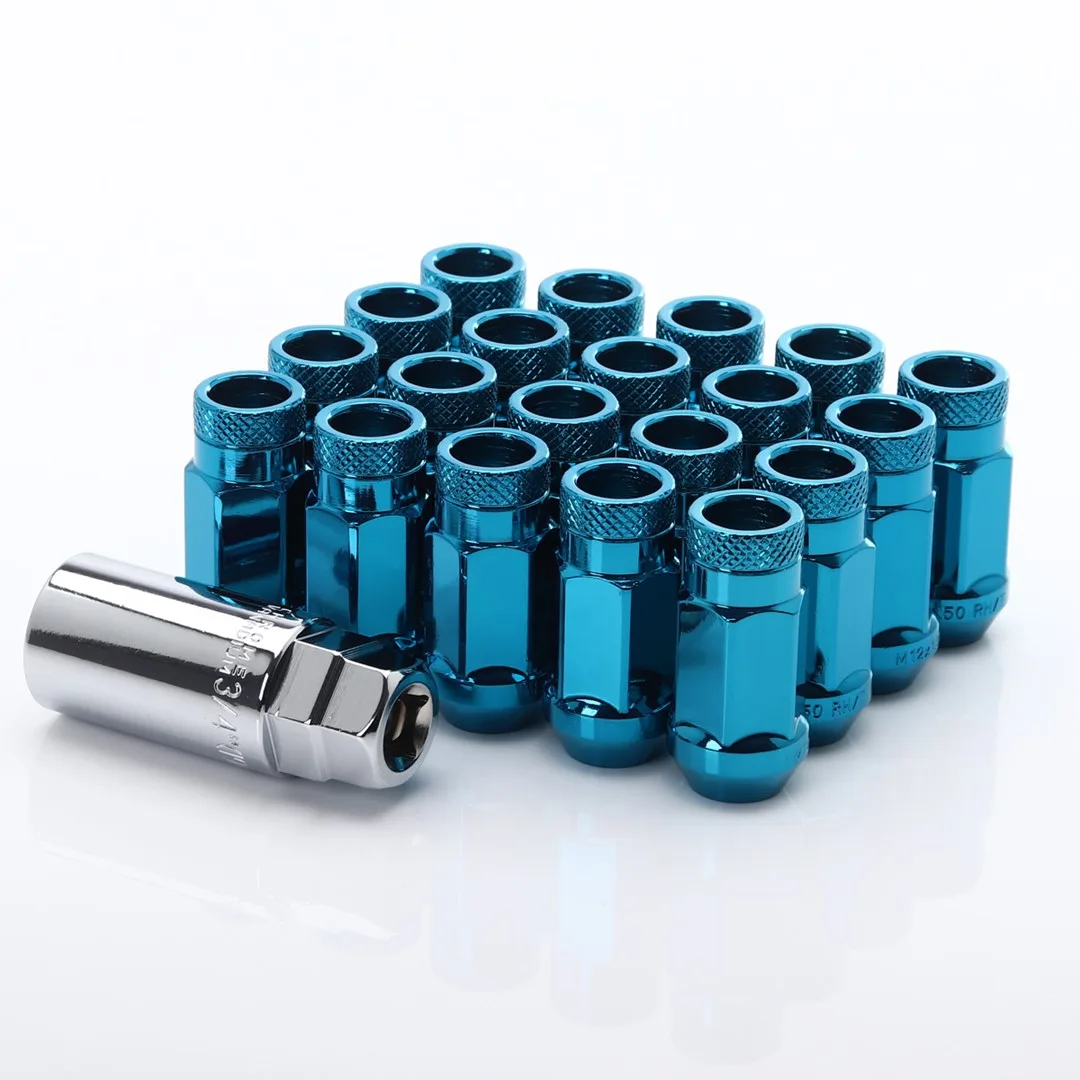 Hjulmuttere Japan Racing Nuts JN1 12x1,5 Blue - Bilde 2