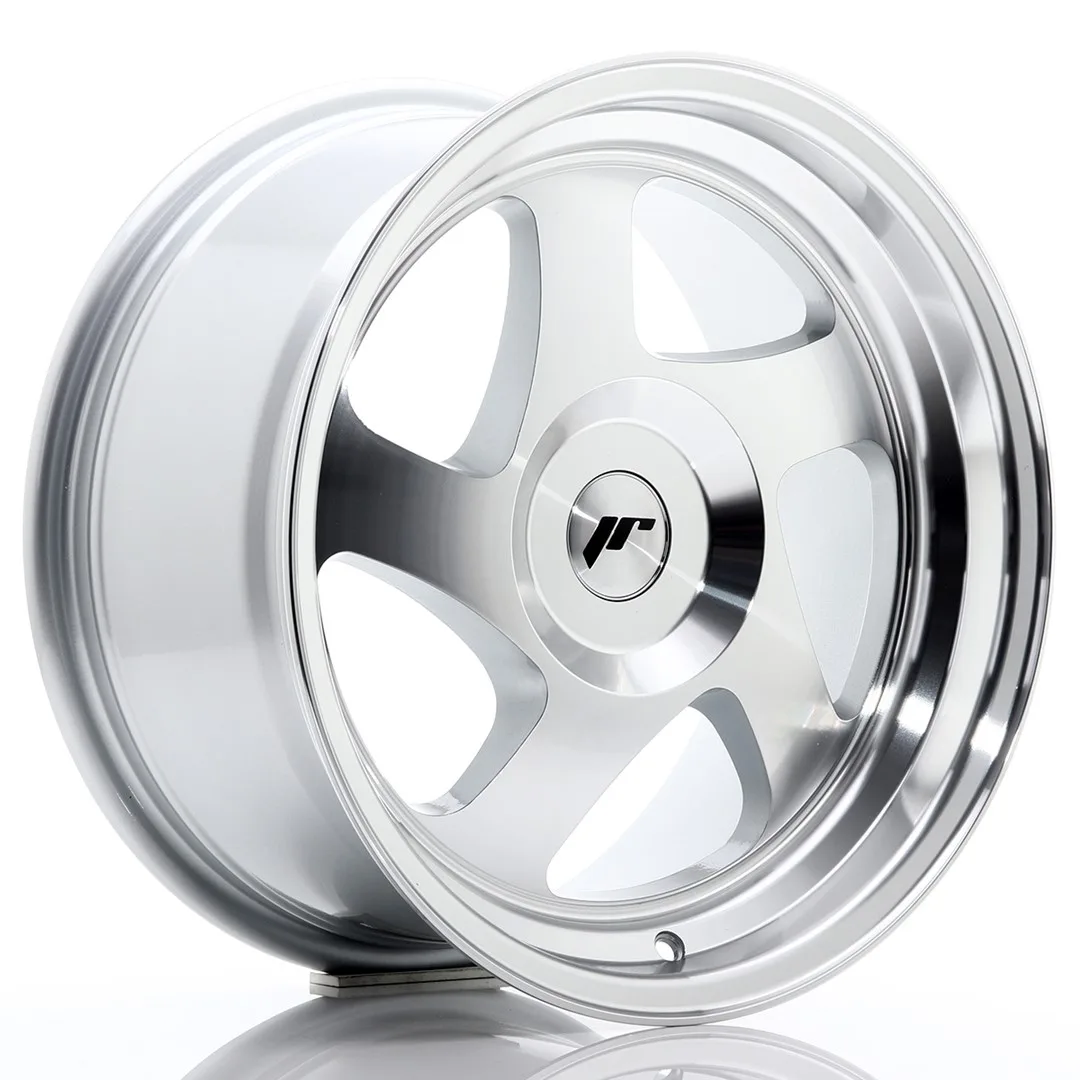 Felg Japan Racing JR15 16x8 ET25 Blank Sølv Maskinert