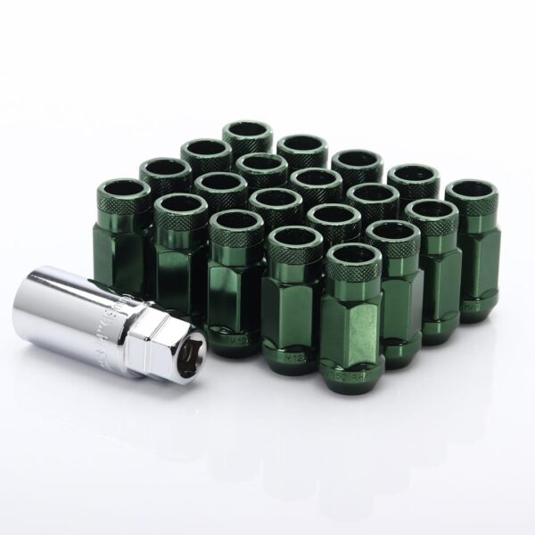 Hjulmuttere Japan Racing Nuts JN1 12×1,5 Green