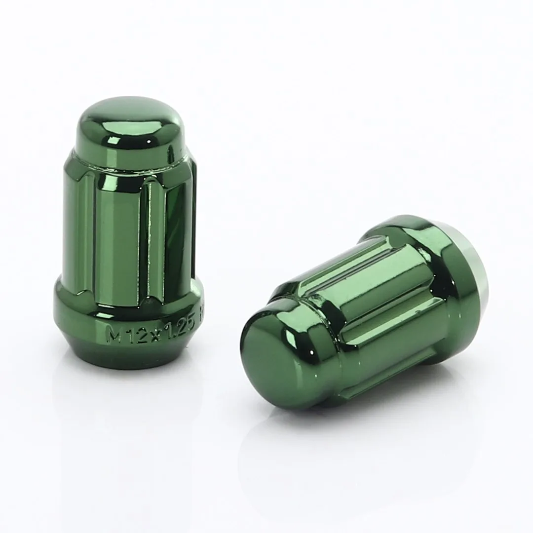 Hjulmuttere Japan Racing Nuts JN2 12x1,5 Green