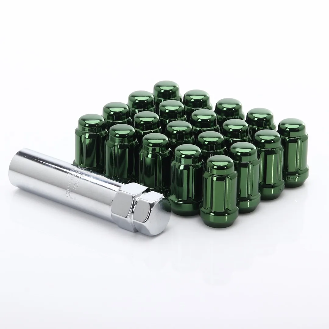 Hjulmuttere Japan Racing Nuts JN2 12x1,5 Green - Bilde 2