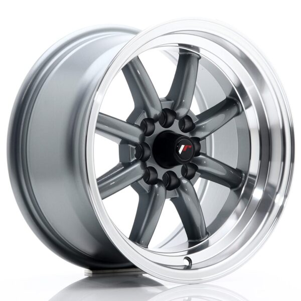 Felg Japan Racing JR19 15×8 ET0 4×100/114 Gun Metal