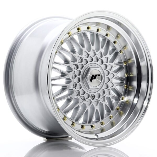 Felg Japan Racing JR9 17×10 ET20 BLANK Sølv med Machined Lip