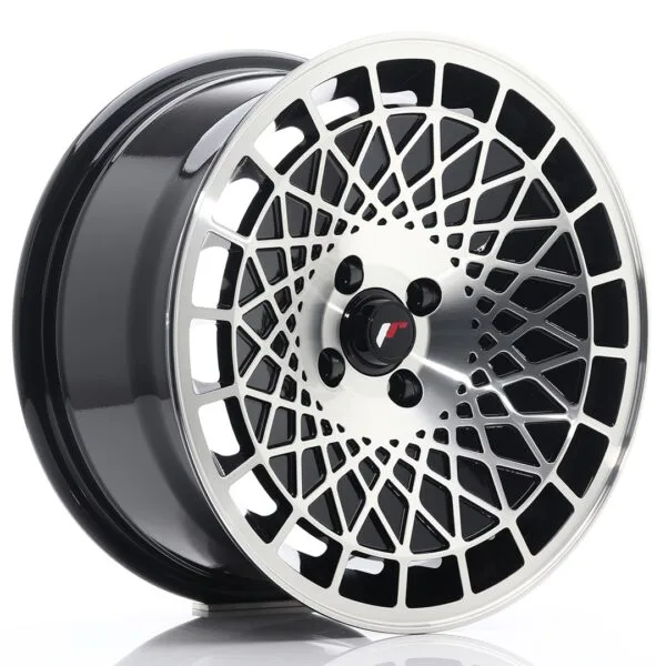 Felg Japan Racing JR14 16×8 ET25 Blank Gloss Black Machined Face