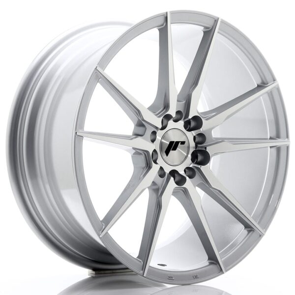 Felg Japan Racing JR21 18×8,5 ET40 5×112/114 sølvbearbeidet