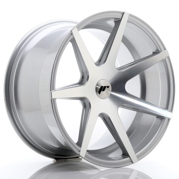 Felg Japan Racing JR20 19×11 ET25-40 5H blank sølv maskinert