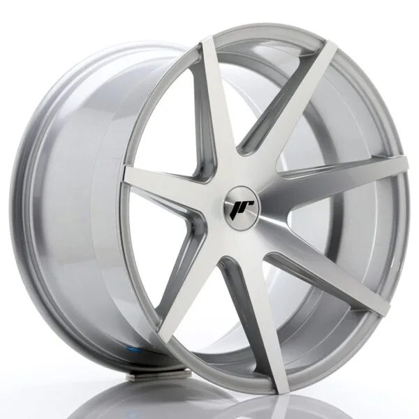 Felg Japan Racing JR20 20×11 ET20-30 5H blank sølv maskinert